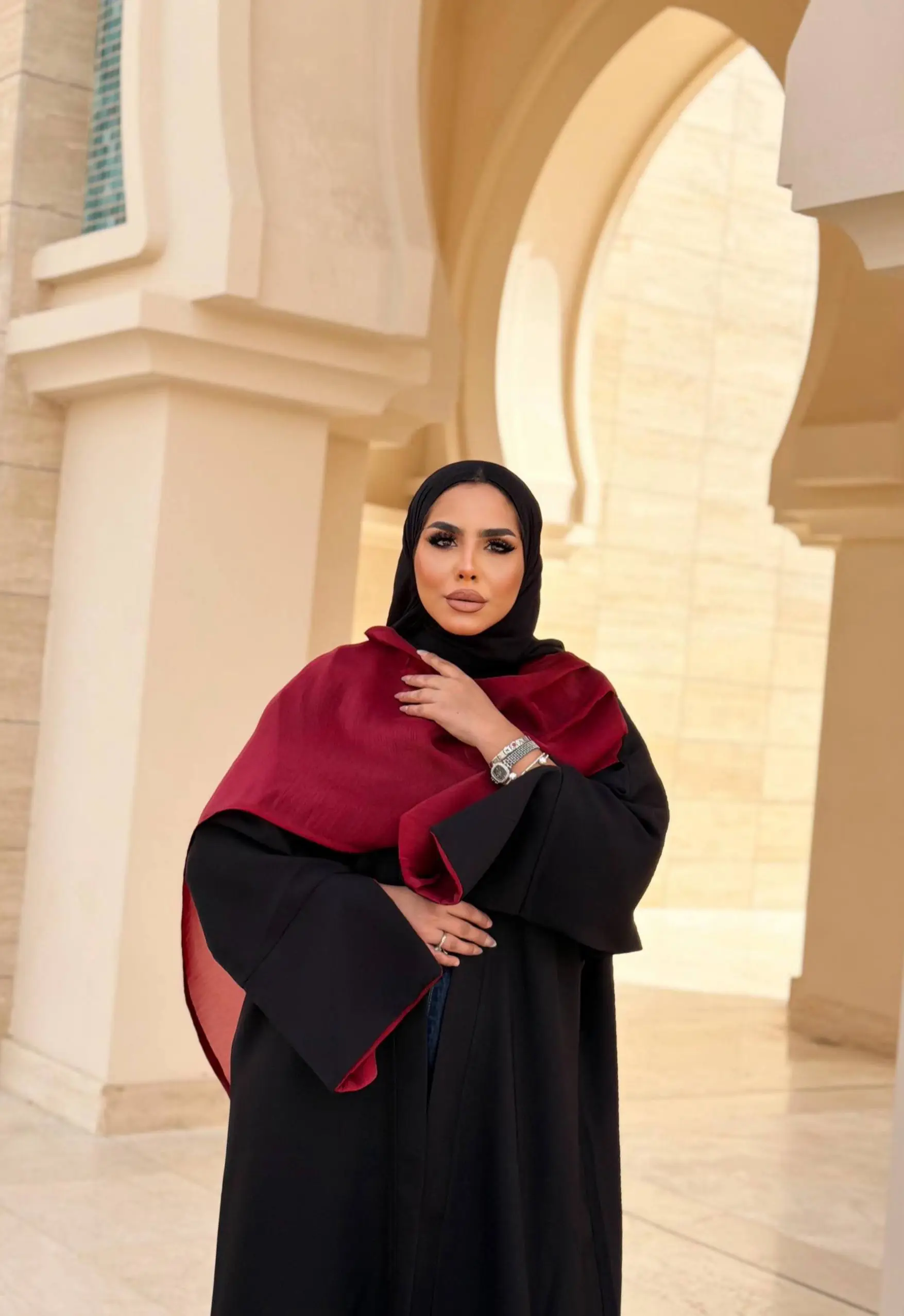 عباية إسكارف عباية إسكارف