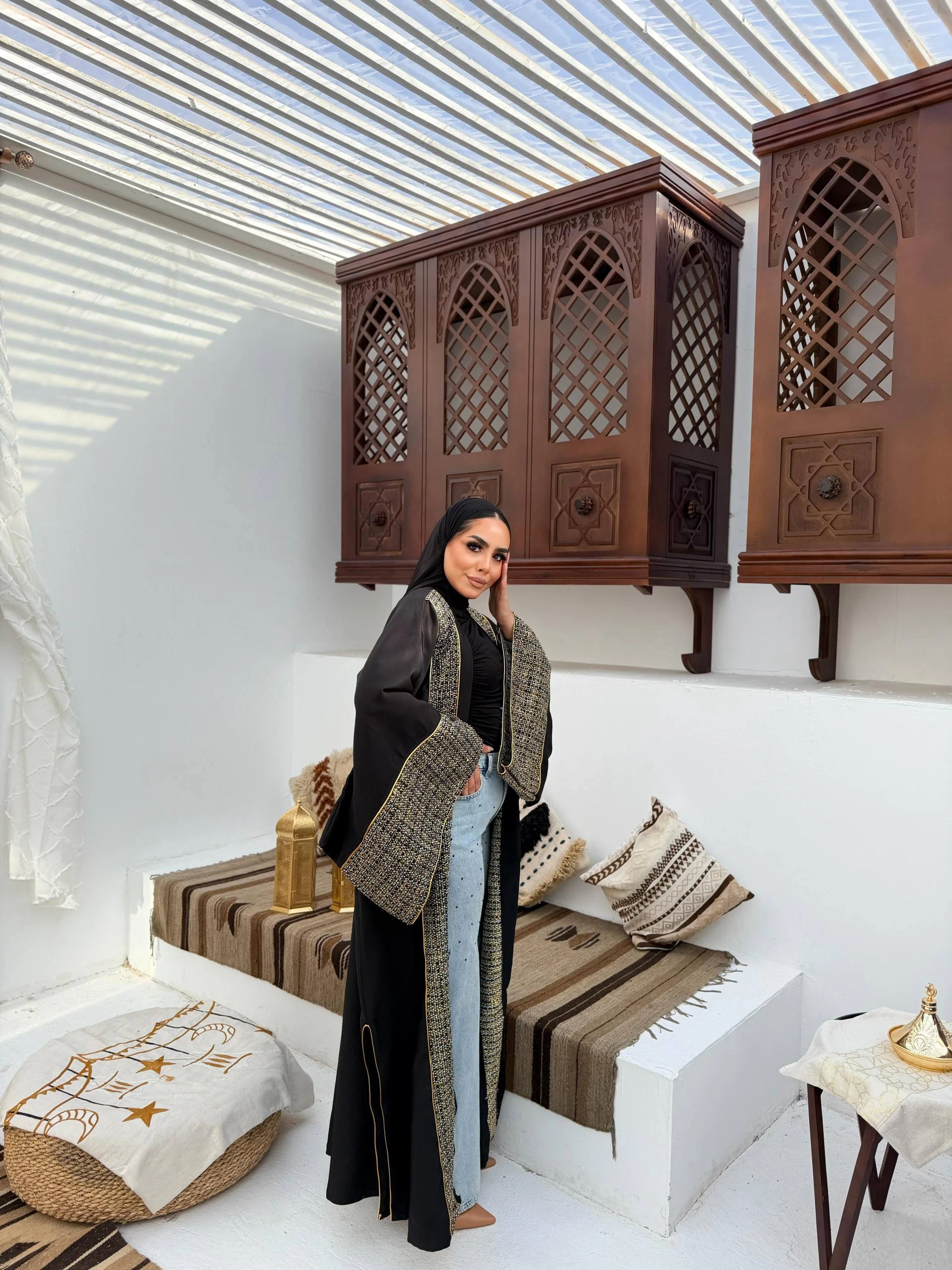 عباية كم خليجي