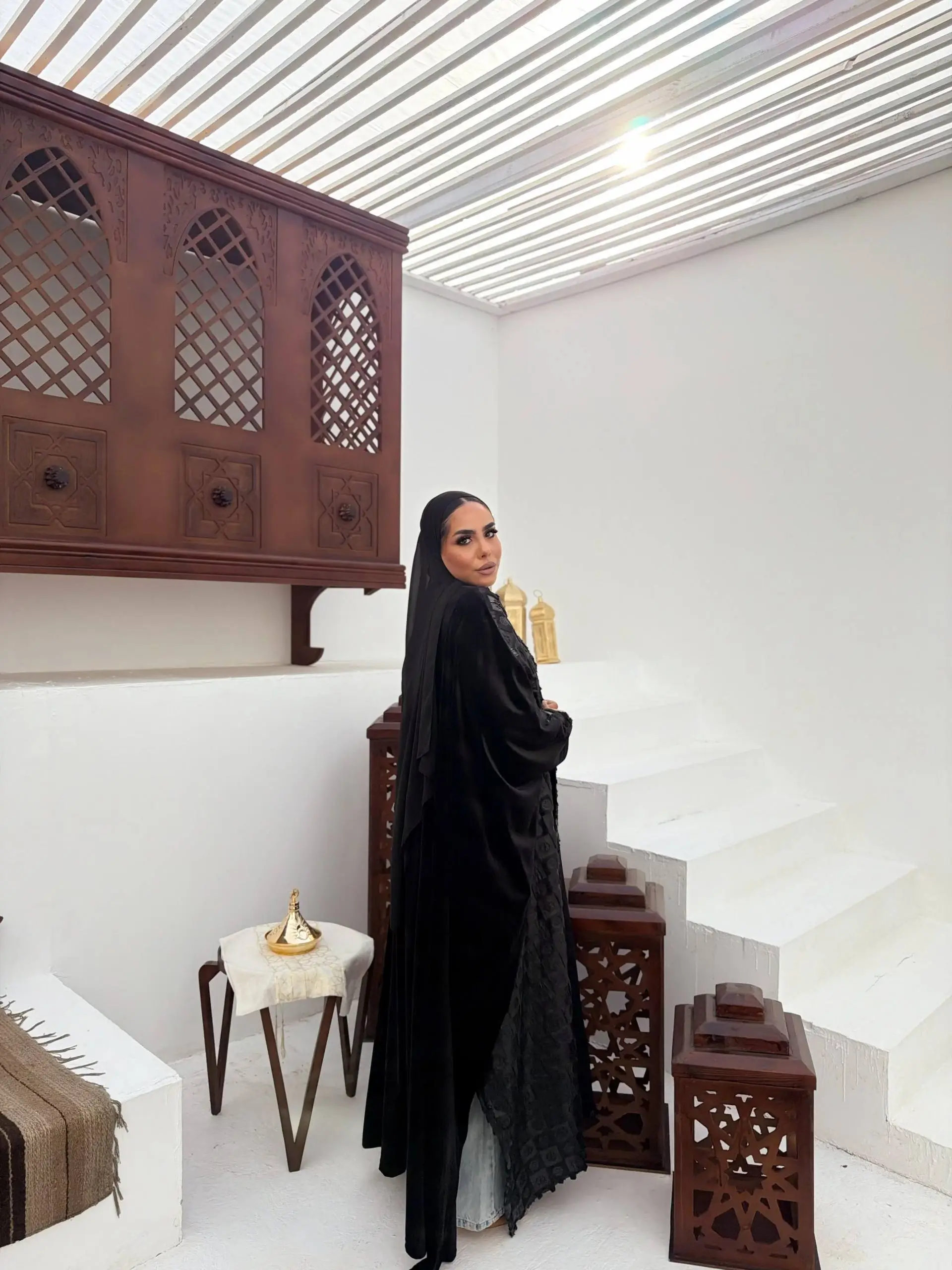 قفطان قطيفة رويال